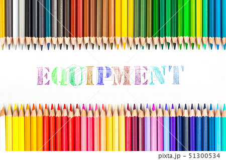 Equipment drawing by colour pencils  51300534