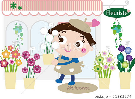 仕事３_花屋 51333274