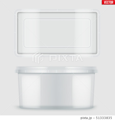 long clear plastic containers