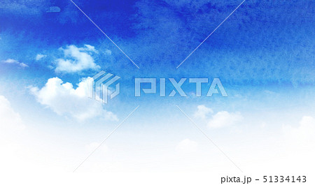 背景素材　空　テクスチャー 51334143