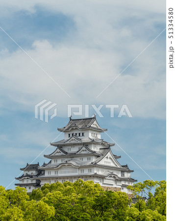 城見台公園から見る新緑の姫路城 51334580