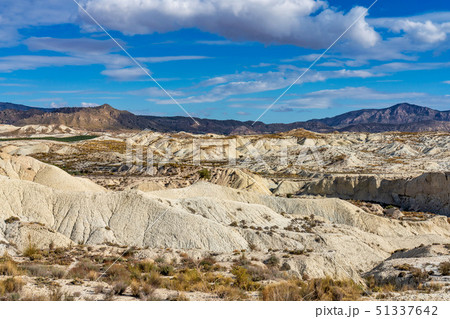 The Badlands of Abanilla and Mahoya near Murcia in Spain The Badlands of Abanilla and Mahoya near Murcia in Spain 51337642