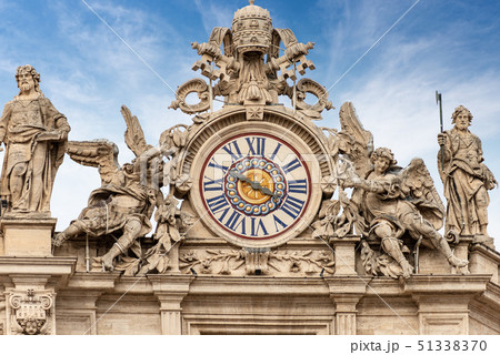 Basilica of Saint Peter Vatican city - Clock 51338370