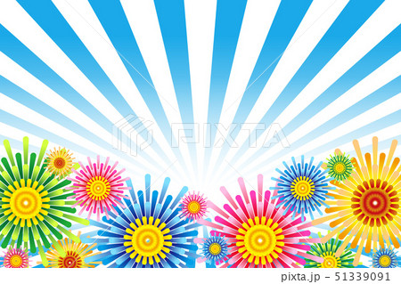 ビジネスイラスト 花火 メッセージボード 特価 特売 イメージ 楽しいパーティー 無料 フリーサイズのイラスト素材