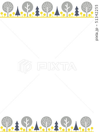 並木のフレーム 51342255