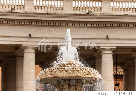 Bernini Fountain in Saint Peter square - Vatican Bernini Fountain in Saint Peter square - Vatican 51344544