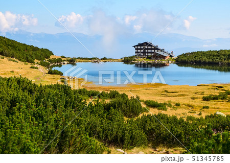 Lake and hut house Bezbog, Bulgaria Lake and hut house Bezbog, Bulgaria 51345785