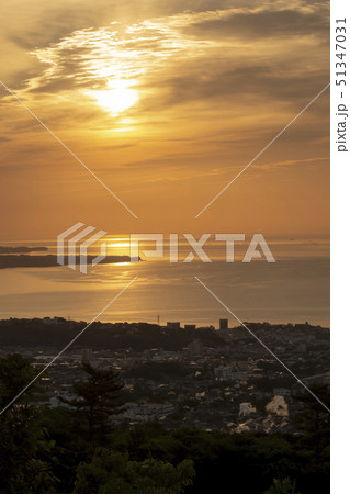 別府湾　日の出 51347031