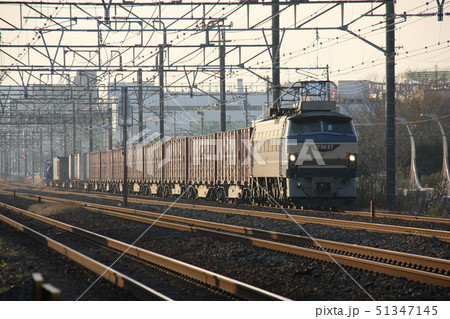 EF6627コンテナ貨物列車 EF6627コンテナ貨物列車 51347145