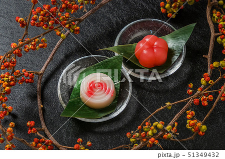 和菓子 日本 Japanese traditional sweets(wagashi) 和菓子 日本 Japanese traditional sweets(wagashi) 51349432