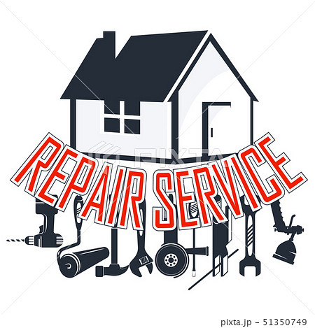 Home repair with tool symbol 51350749