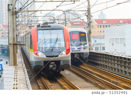 Shanghai metro trains  China underground 51352491