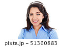 Female call center operator 51360883