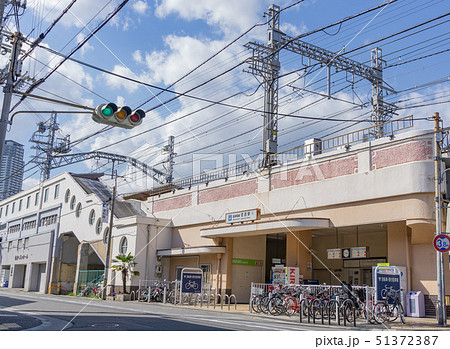 駅前風景 住吉駅 駅前風景 住吉駅 51372387