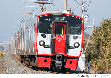 Jr九州815系電車 鹿児島本線 長洲 大野下の写真素材 51395067 Pixta