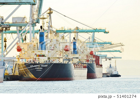 港湾の夕景 港湾の夕景 51401274