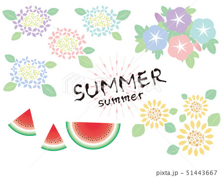 夏のアイテムアイコン 51443667