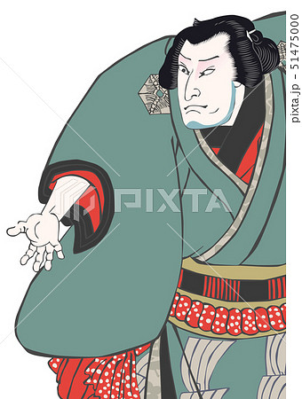 浮世絵　歌川国芳　濡髪長五郎 51475000