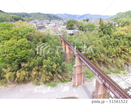 荒川橋梁〜ドローンで空撮(埼玉県秩父郡長瀞町長瀞・皆野町下田野) 荒川橋梁〜ドローンで空撮(埼玉県秩父郡長瀞町長瀞・皆野町下田野) 51561522