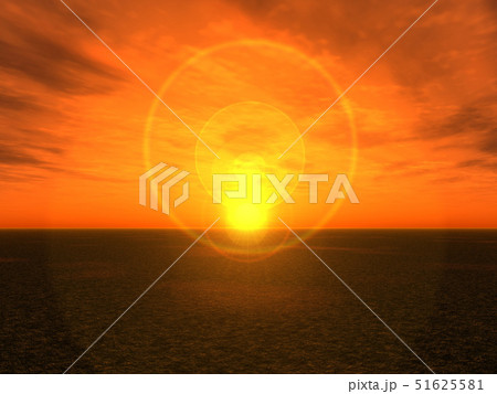 CG夕陽と海ヴァリエーション2-39 CG夕陽と海ヴァリエーション2-39 51625581