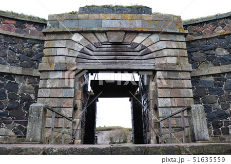 King's Gate in Suomenlinna , Helsinki, Finland. 51635559