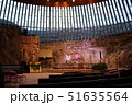 Interior of Temppeliaukion Church in Helsinki. 51635564