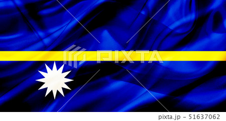 country flag on silk or silky waving texture  51637062