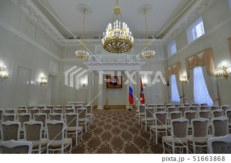 Inside the building of the Moscow City Hall, Inside the building of the Moscow City Hall, 51663868
