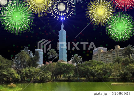 台北　台湾　観光イメージ 51696932