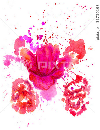 Watercolor Flower 51730198