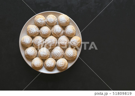 Eid muslim sweet kahk. Arabian Sweets for Ramadan  Eid muslim sweet kahk. Arabian Sweets for Ramadan  51809819