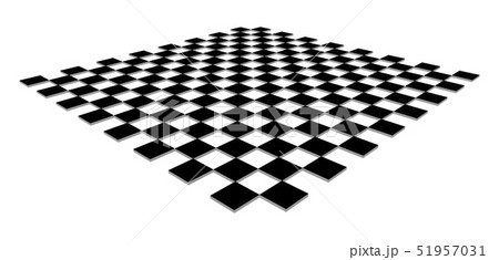 Checkerboard, chessboard, checkered plane in angle 51957031