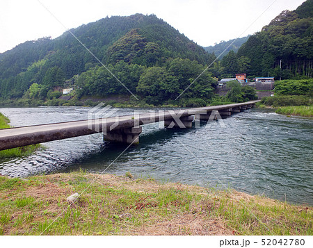 高知県本山町・下津野沈下橋 52042780
