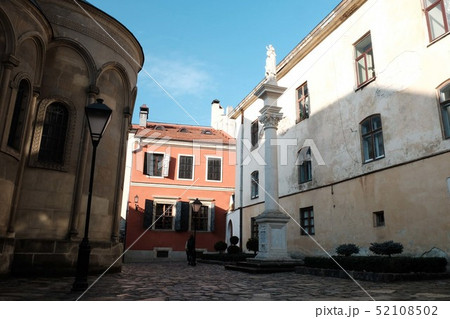 Courtyard in the city Lviv Ukraine 03.15.19 Courtyard in the city Lviv Ukraine 03.15.19 52108502