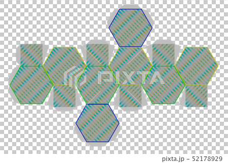 切頂八面体の展開図 52178929