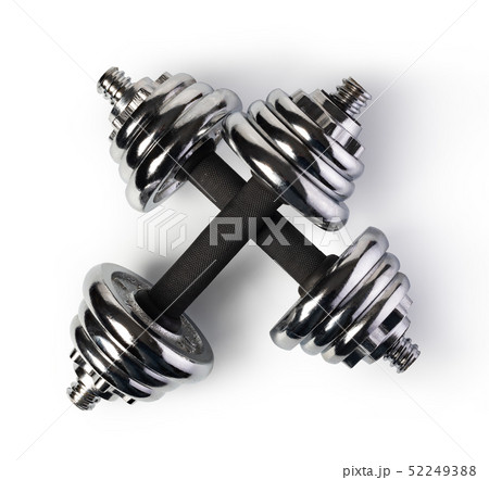 Two of dumbbells 52249388