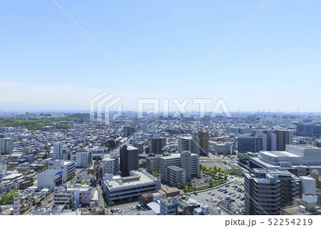 大阪・堺・都市風景・大仙公園方面 52254219