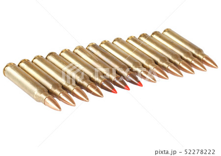 The 5.56x45mm NATO rimless cartridge  52278222