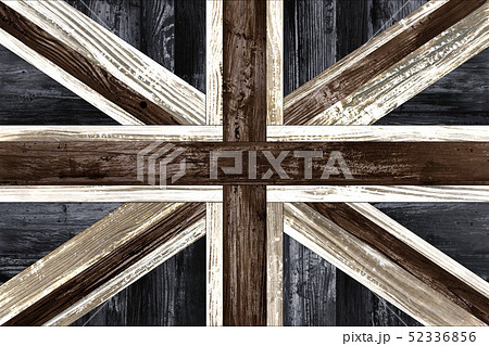 イギリス国旗のデザインアートのイラスト素材