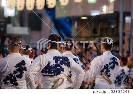 山笠　男の背中 52354248