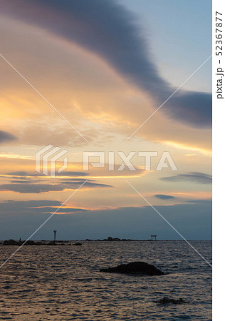 神奈川県 葉山の夕日 神奈川県 葉山の夕日 52367877