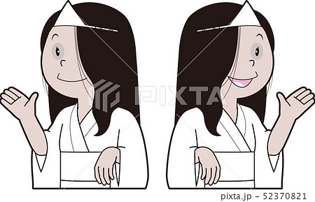 女性おばけ 52370821