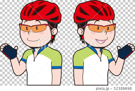 男性サイクリスト 52388698