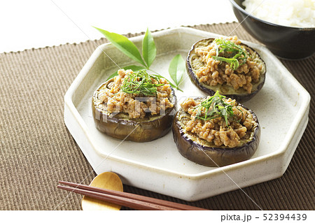 なすの肉味噌乗せ14 52394439