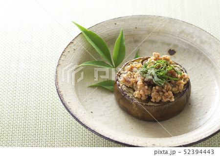 なすの肉味噌乗せ17 52394443