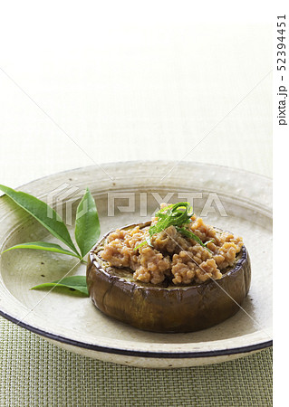 なすの肉味噌乗せ22 52394451