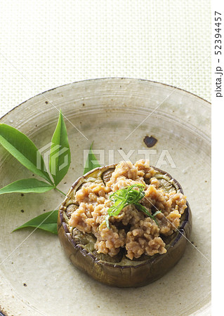 なすの肉味噌乗せ28 52394457