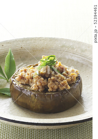 なすの肉味噌乗せ31 52394461