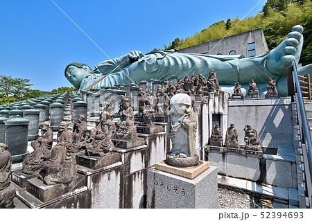 福岡県　南蔵院　釈迦涅槃像 52394693
