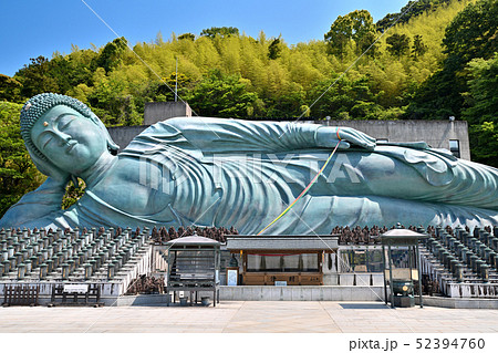 福岡県 南蔵院 釈迦涅槃像の写真素材 [52394760] - PIXTA